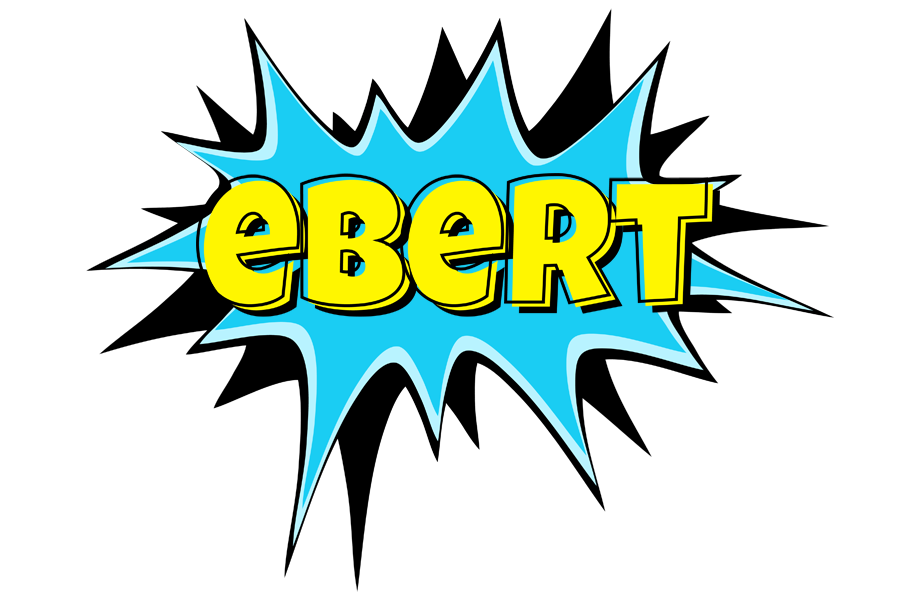 Ebert amazing logo