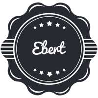 Ebert badge logo