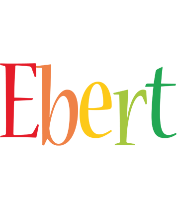Ebert birthday logo