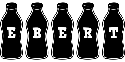 Ebert bottle logo
