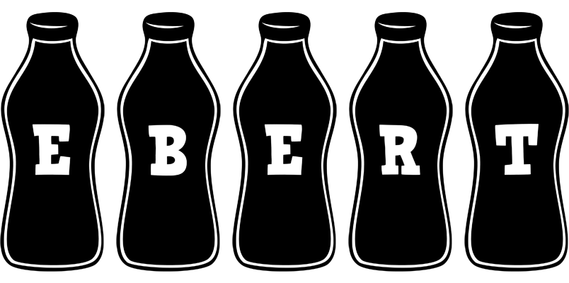 Ebert bottle logo