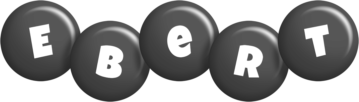 Ebert candy-black logo