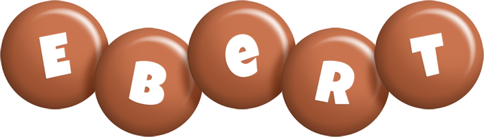 Ebert candy-brown logo