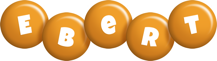 Ebert candy-orange logo