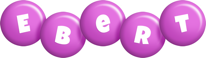 Ebert candy-purple logo