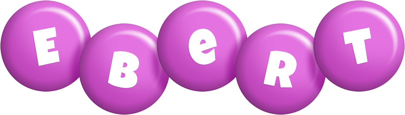 Ebert candy-purple logo