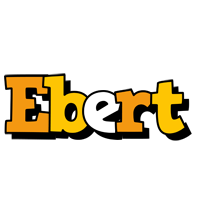 Ebert cartoon logo