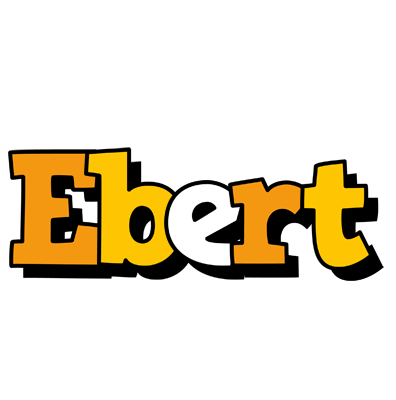 Ebert cartoon logo