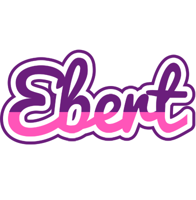 Ebert cheerful logo