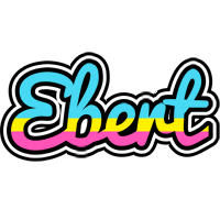 Ebert circus logo