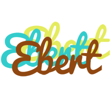 Ebert cupcake logo