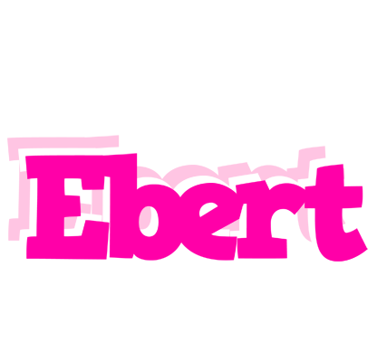 Ebert dancing logo