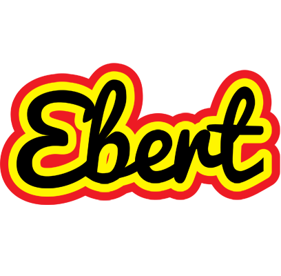 Ebert flaming logo