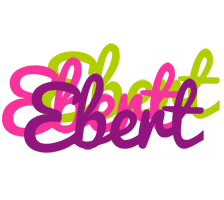 Ebert flowers logo