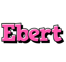 Ebert girlish logo