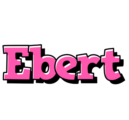 Ebert girlish logo