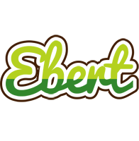 Ebert golfing logo