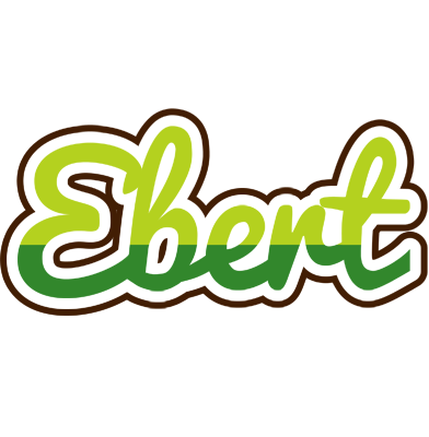 Ebert golfing logo