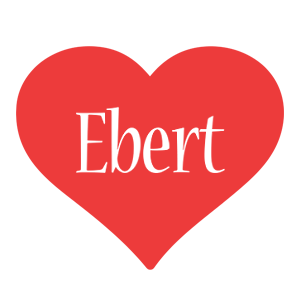 Ebert love logo