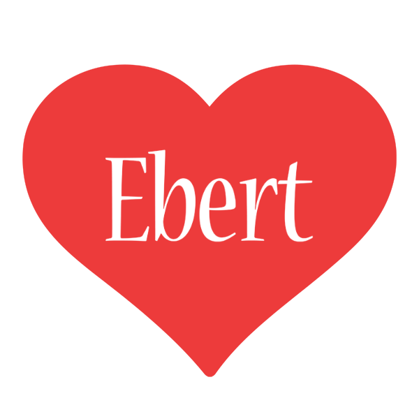 Ebert love logo