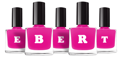 Ebert nails logo