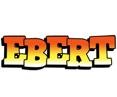 Ebert sunset logo