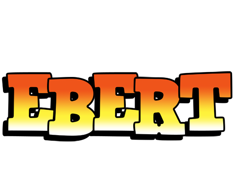 Ebert sunset logo