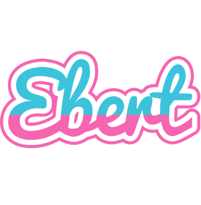 Ebert woman logo