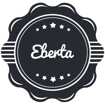 Eberta badge logo