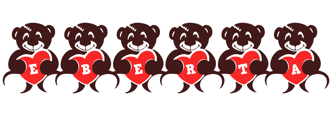 Eberta bear logo