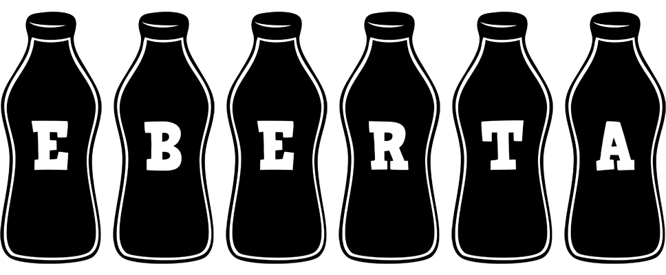 Eberta bottle logo