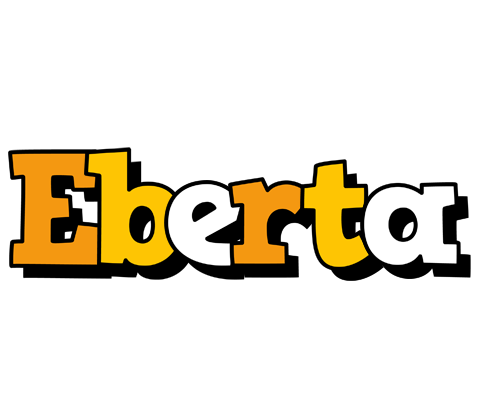 Eberta cartoon logo