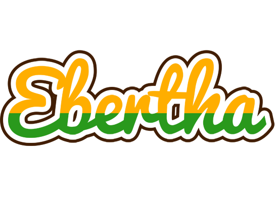 Ebertha banana logo