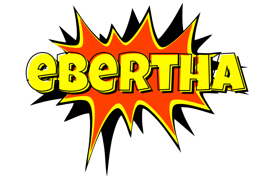 Ebertha bazinga logo