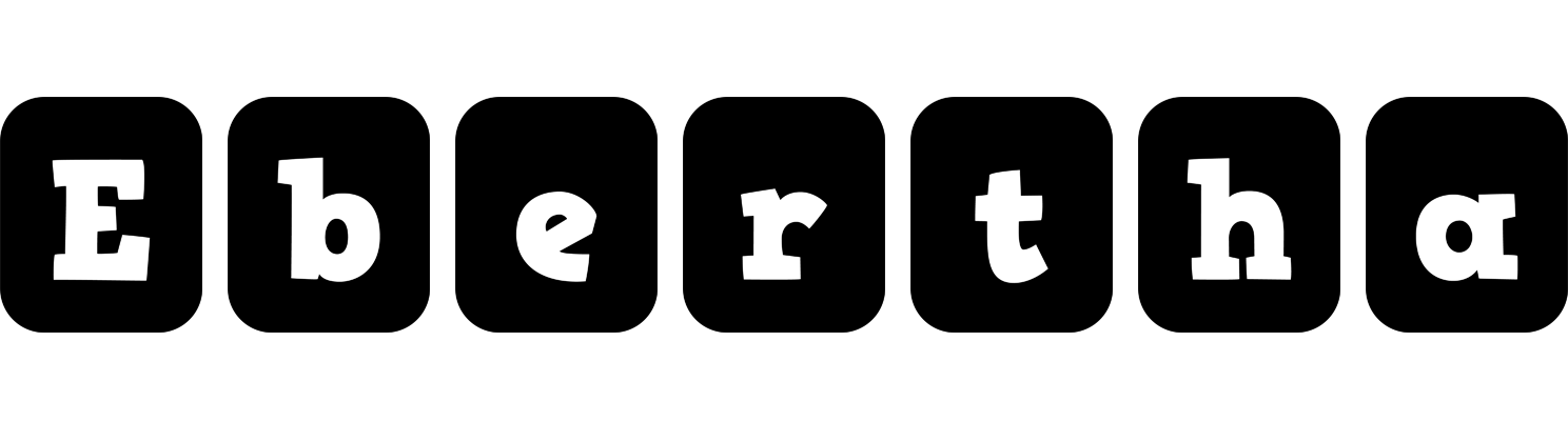 Ebertha box logo