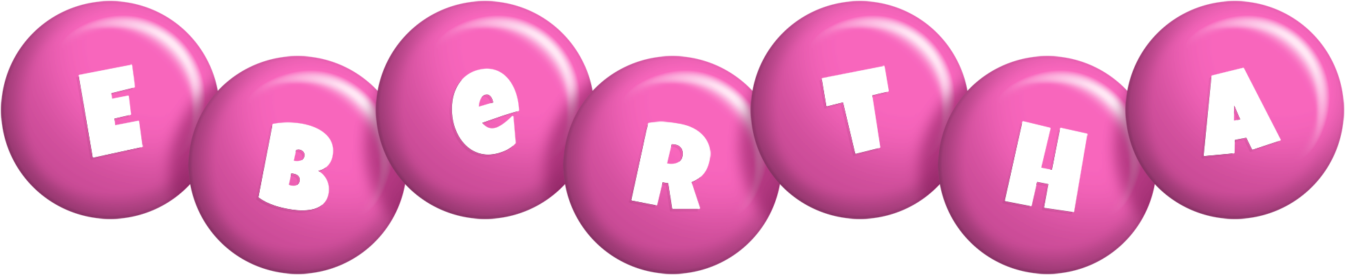 Ebertha candy-pink logo