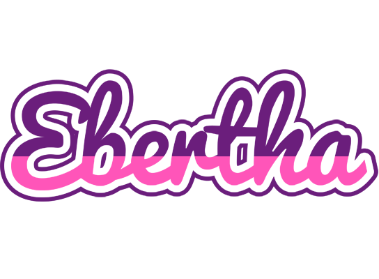 Ebertha cheerful logo