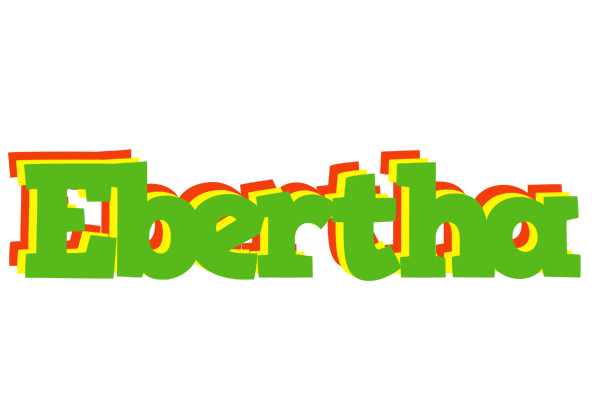 Ebertha crocodile logo
