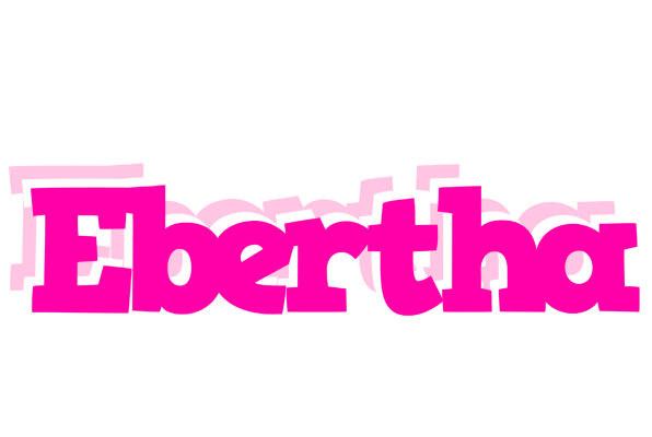 Ebertha dancing logo
