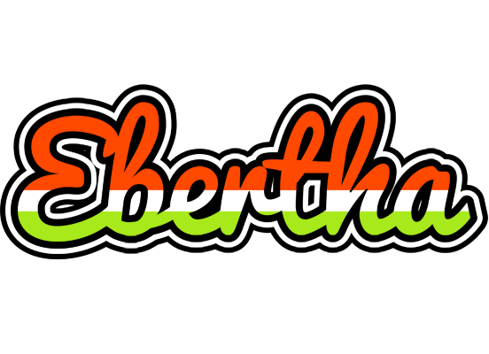 Ebertha exotic logo