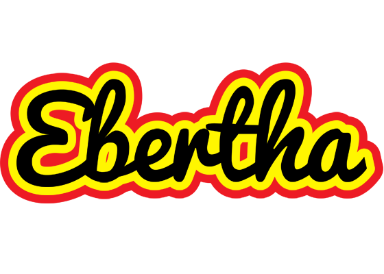 Ebertha flaming logo