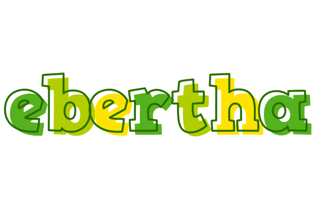 Ebertha juice logo