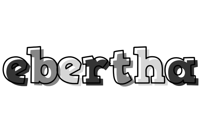 Ebertha night logo