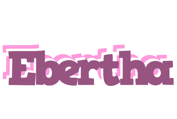 Ebertha relaxing logo
