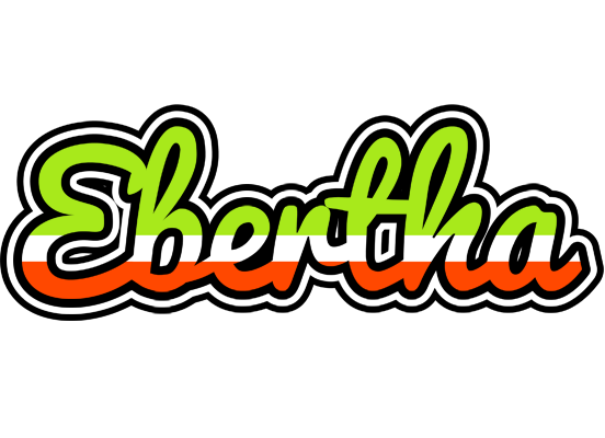 Ebertha superfun logo