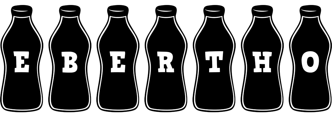 Ebertho bottle logo