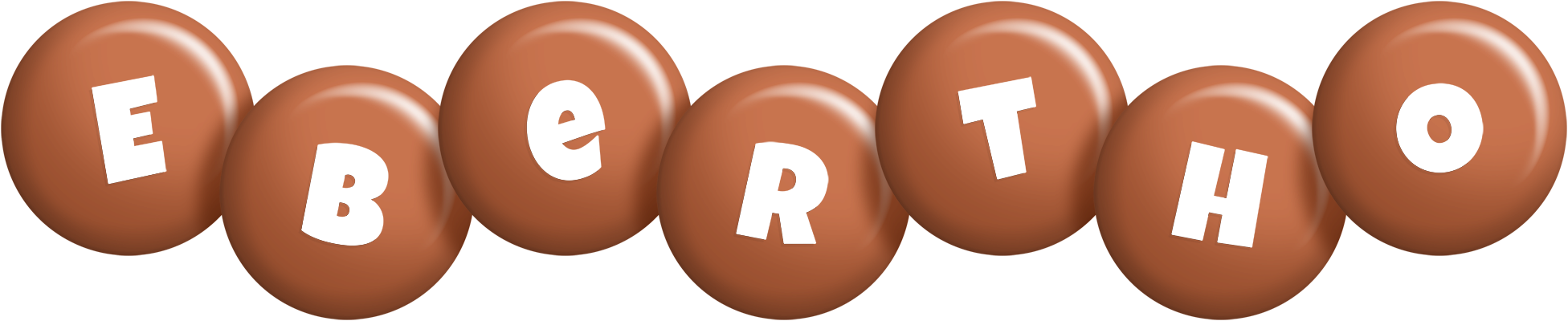 Ebertho candy-brown logo