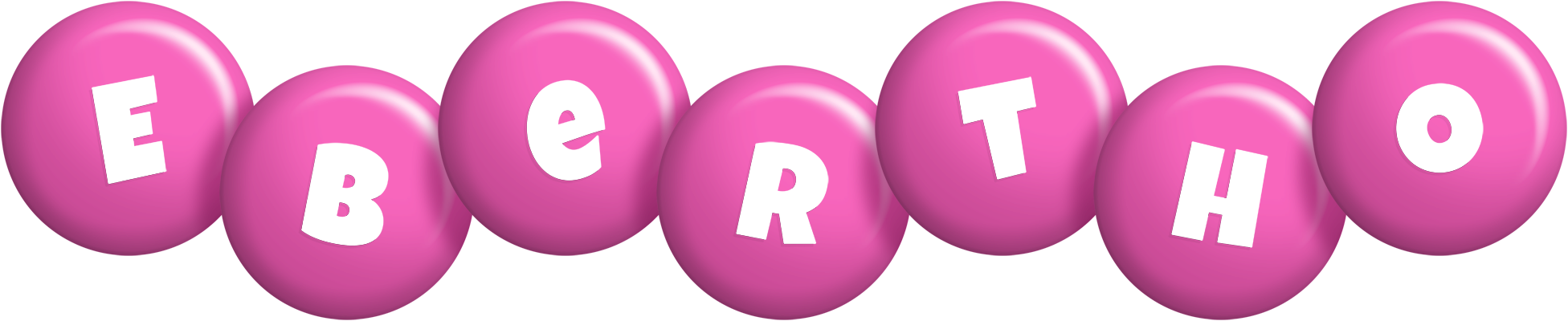 Ebertho candy-pink logo