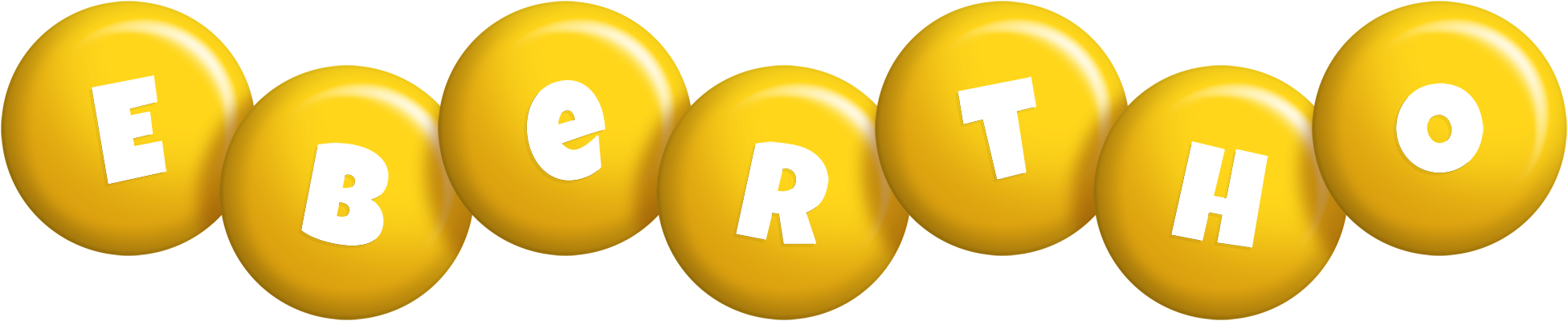 Ebertho candy-yellow logo