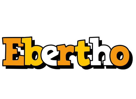 Ebertho cartoon logo